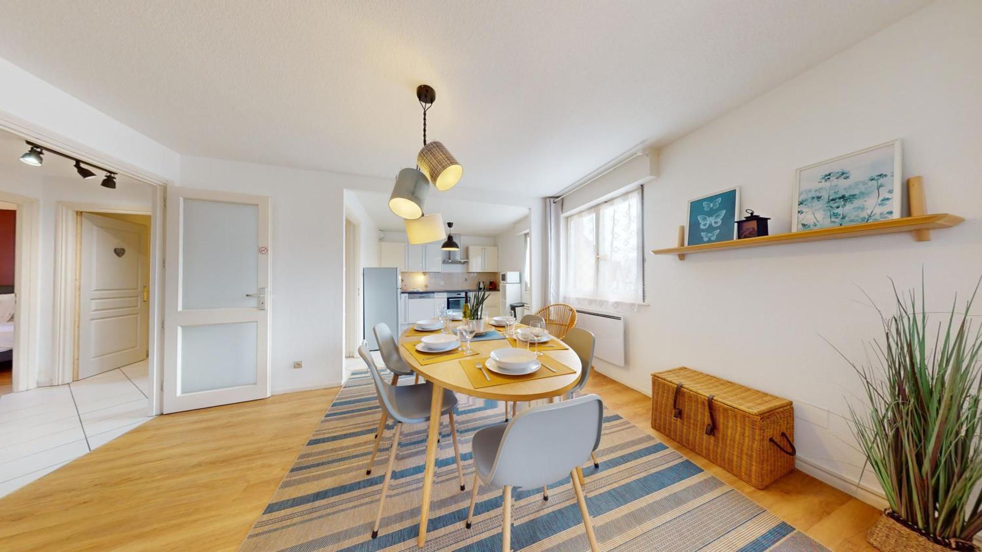 Elegance, Appartement 6 Pers 1 Parking コルマール エクステリア 写真