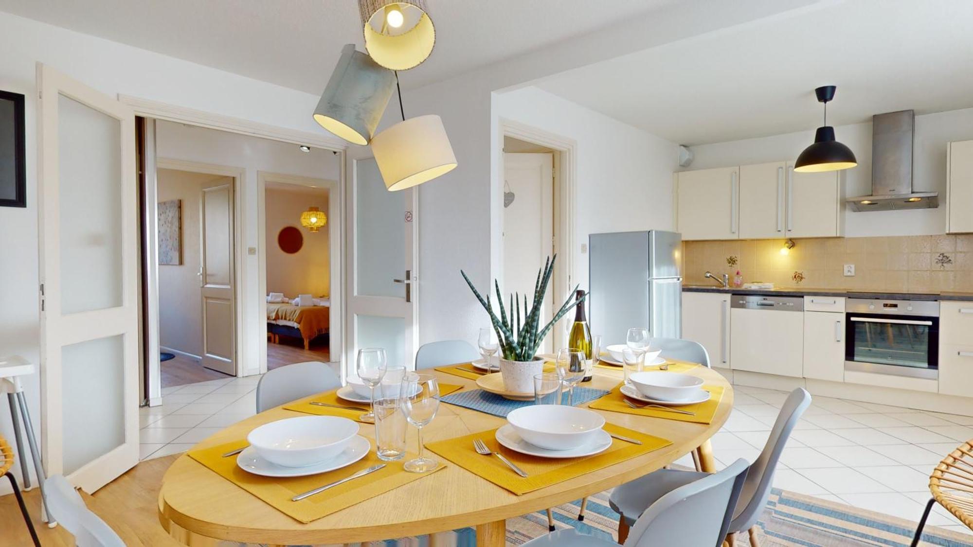 Elegance, Appartement 6 Pers 1 Parking コルマール エクステリア 写真