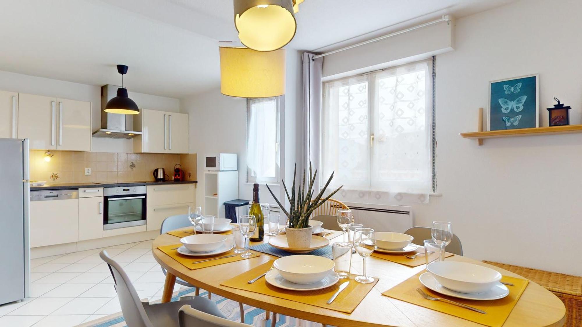Elegance, Appartement 6 Pers 1 Parking コルマール エクステリア 写真