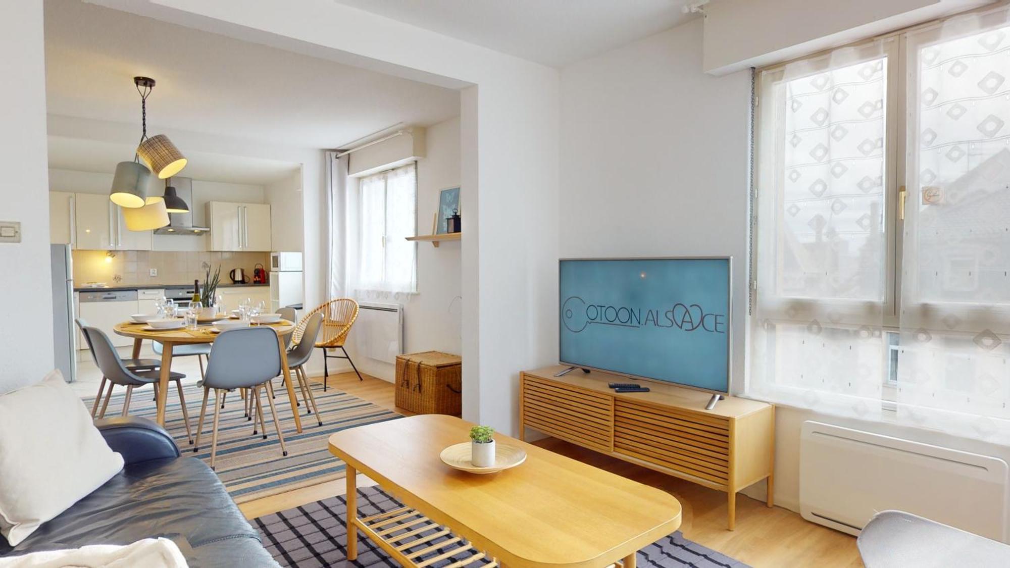 Elegance, Appartement 6 Pers 1 Parking コルマール エクステリア 写真